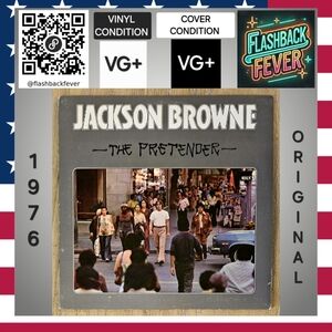 JACKSON BROWNE•The Pretender•Asylum Records (#7E-1079)•Santa Maria Press…